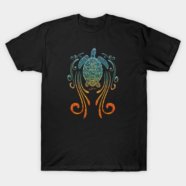 Sea Turtle in the Slipstream T-Shirt by jcombs